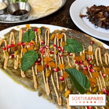 Faubourg Daimant - Carpaccio d'aubergines brûlées