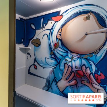 Les cabines de 70 artistes street-art à Molitor, 2e édition internationale - photos -  A7C2664