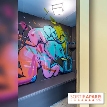Les cabines de 70 artistes street-art à Molitor, 2e édition internationale - photos