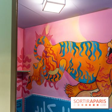 Les cabines de 70 artistes street-art à Molitor, 2e édition internationale - photos -  A7C2764