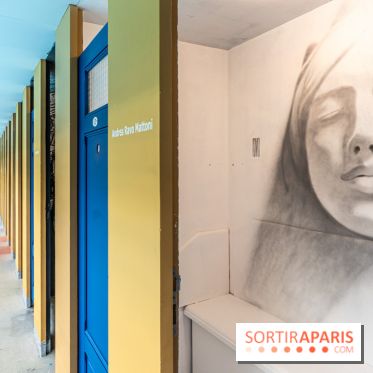 Les cabines de 70 artistes street-art à Molitor, 2e édition internationale - photos -  allée