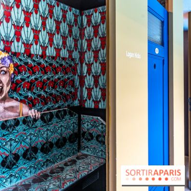 Les cabines de 70 artistes street-art à Molitor, 2e édition internationale - photos -  allée