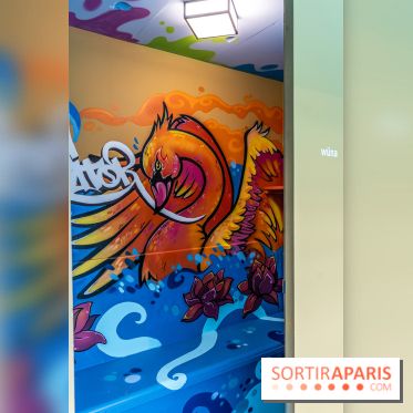 Les cabines de 70 artistes street-art à Molitor, 2e édition internationale - photos -  A7C2825