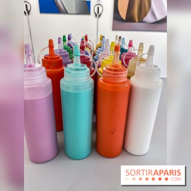 Ateliers de Paint Pouring à la galerie Goldshteyn-Saatort, à deux pas du Louvre - IMG 8431