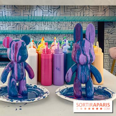 Ateliers de Paint Pouring à la galerie Goldshteyn-Saatort, à deux pas du Louvre - IMG 8443