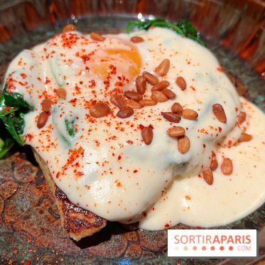 Colère - Gnocchi, épinards, comté, oeuf poché