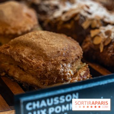 Petite Île Paris, la boulangerie franco-taiwannaise artisanale -  chausson aux pommes