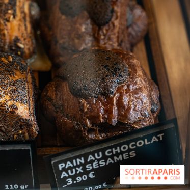 Petite Île Paris, la boulangerie franco-taiwannaise artisanale -  pain au chocolat au sésame