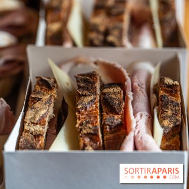 Petite Île Paris, la boulangerie franco-taiwannaise artisanale -  sandwich jambon beurre tranché