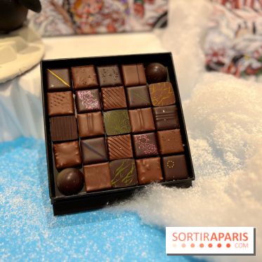 Chocolats de Noël et calendrier de l'Avent 2024 d'Edwart Chocolatier