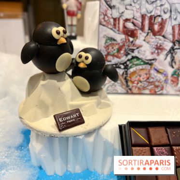 Chocolats de Noël et calendrier de l'Avent 2024 d'Edwart Chocolatier