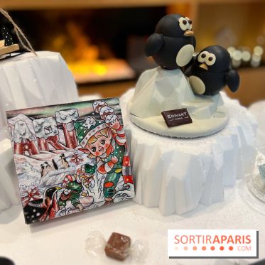 Chocolats de Noël et calendrier de l'Avent 2024 d'Edwart Chocolatier