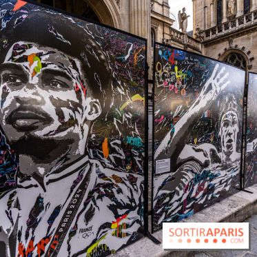 Les visages des Jeux, l'exposition street-art gratuite de Jo Di Bona à Paris