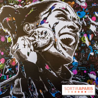 Les visages des Jeux, l'exposition street-art gratuite de Jo Di Bona à Paris