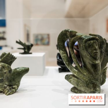 Exposition sur l'art inuit au Centre culturel canadien, nos photos