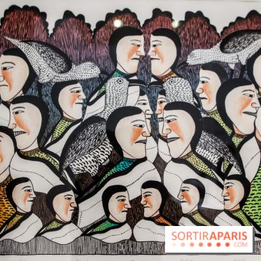 Exposition sur l'art inuit au Centre culturel canadien, nos photos