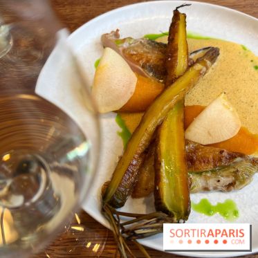 Erso - Pintade, patade douce, carottes fanes, pickles