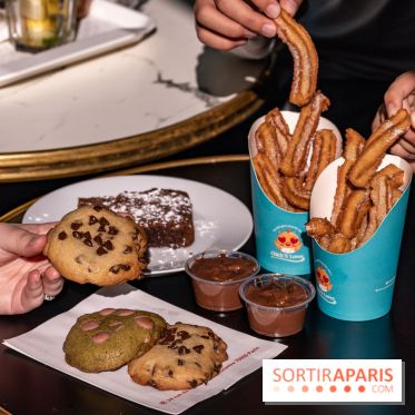 Chick’n Lover, le resto de poulet frit maison Paris 9e -  dessert - cookie - churros