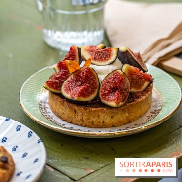 Emma Duvéré, le café - pâtisserie Paris 11 - tarte aux figues