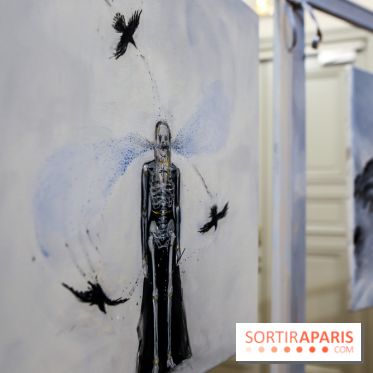 Ylva Snöfrid, exposition Cosmos et Vanitas à l'Institut suédois, nos photos - IMG 6378