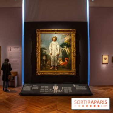 Exposition événement Revoir Watteau au musée du Louvre, autour de la figure de Pierrot - DSC 1446