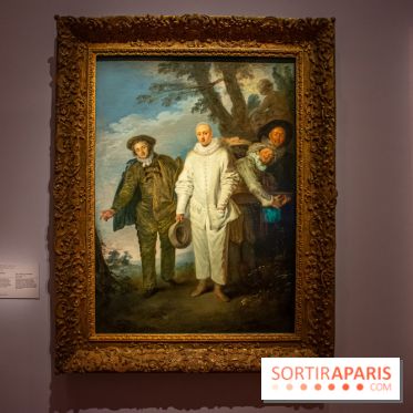 Exposition événement Revoir Watteau au musée du Louvre, autour de la figure de Pierrot