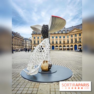 Art Basel Paris 2024 : des champignons géants décorent la place Vendôme - nos photos - IMG20241012121340
