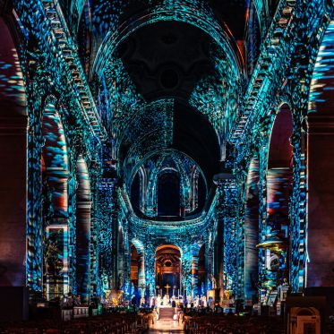 Paris Cœur de Lumières, le spectacle son et lumière à l'église Saint-Sulpice - les photos