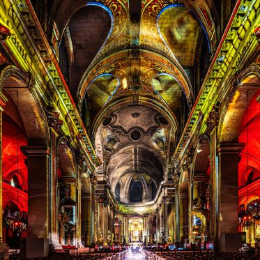 Paris Cœur de Lumières, le spectacle son et lumière à l'église Saint-Sulpice - les photos