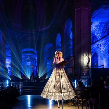 Paris Cœur de Lumières, le spectacle son et lumière à l'église Saint-Sulpice - les photos
