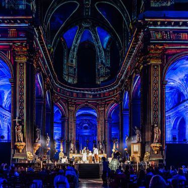 Paris Cœur de Lumières, le spectacle son et lumière à l'église Saint-Sulpice - les photos