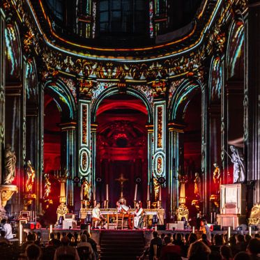 Paris Cœur de Lumières, le spectacle son et lumière à l'église Saint-Sulpice - les photos