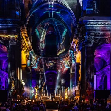 Paris Cœur de Lumières, le spectacle son et lumière à l'église Saint-Sulpice - les photos