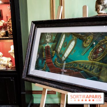 Benjamin Lacombe, nos photos de son exposition chez Deyrolle à Paris - DSC05541