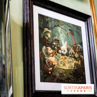 Benjamin Lacombe, nos photos de son exposition chez Deyrolle à Paris - DSC05551