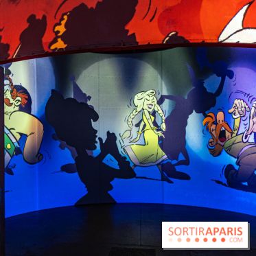 Exposition Astérix à l'Atelier des Lumières, le voyage immersif