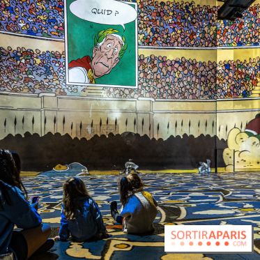 Exposition Astérix à l'Atelier des Lumières, le voyage immersif