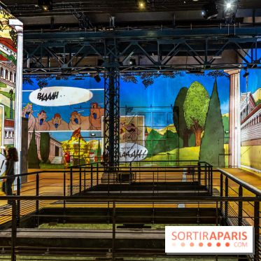 Exposition Astérix à l'Atelier des Lumières, le voyage immersif