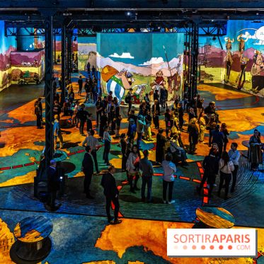 Exposition Astérix à l'Atelier des Lumières, le voyage immersif