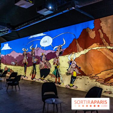 Exposition Astérix à l'Atelier des Lumières, le voyage immersif