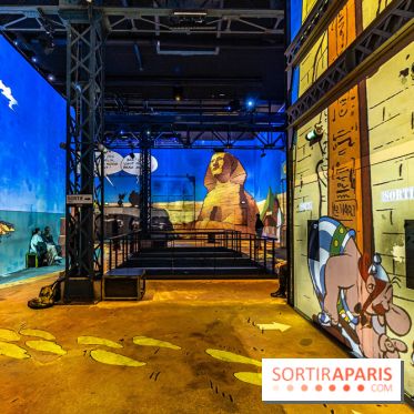 Exposition Astérix à l'Atelier des Lumières, le voyage immersif