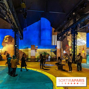 Exposition Astérix à l'Atelier des Lumières, le voyage immersif