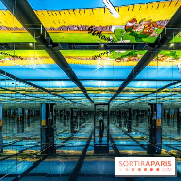 Exposition Astérix à l'Atelier des Lumières, le voyage immersif