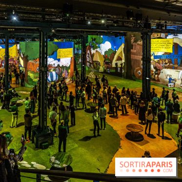 Exposition Astérix à l'Atelier des Lumières, le voyage immersif