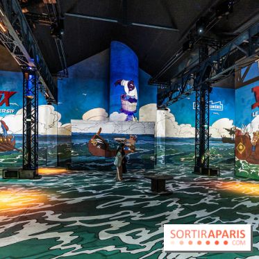 Exposition Astérix à l'Atelier des Lumières, le voyage immersif