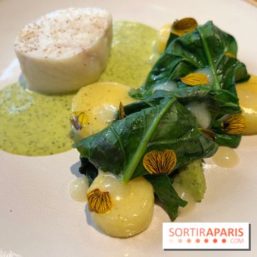 Aldehyde - Flétan, épinards, beurre blanc