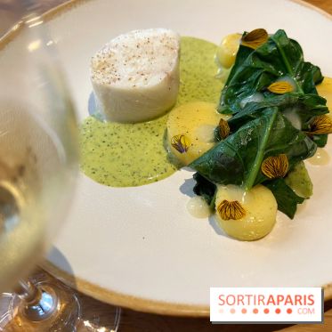 Aldehyde - Flétan, épinards, beurre blanc