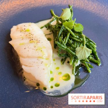 Maison Brut Paris - Cabillaud, hure, végétal marin