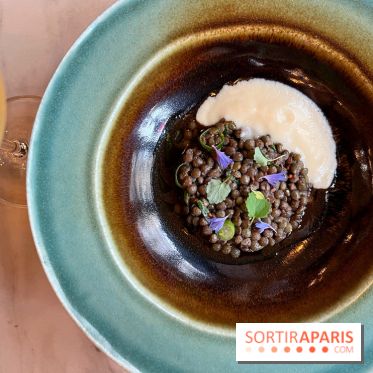 Maison Brut Paris - Lentilles vertes, oignon doux