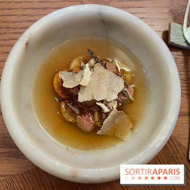 Le menu chasse au Bellefeuille, Saint James Paris